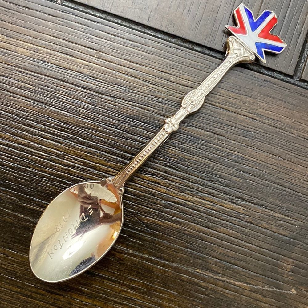 Vintage | 1978 Edmonton Collector Spoon #21
